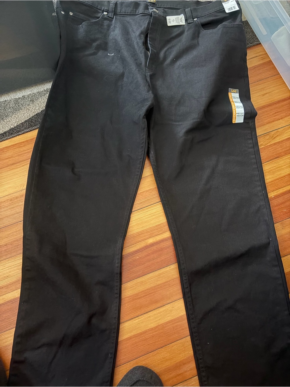 Lee Black Jeans with Branded Tag